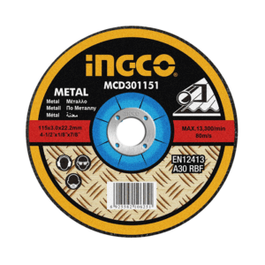 DISCO DESBASTE DE METAL ABRASIVO 7X1/16X7/8"