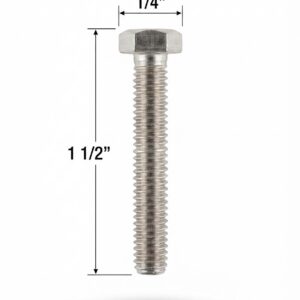 PERNO  1/4"X 1 1/2"