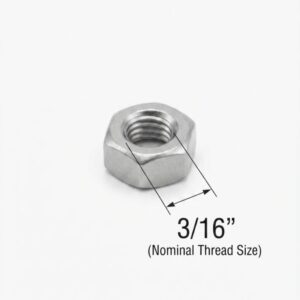 TUERCA 3/16"
