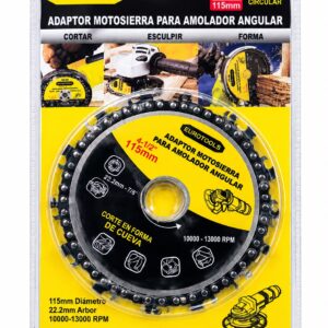 DISCO ADAPTADOR MOTOSIERRA