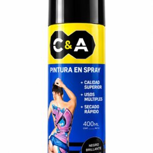 PINTURA EN SPRAY NEGRO