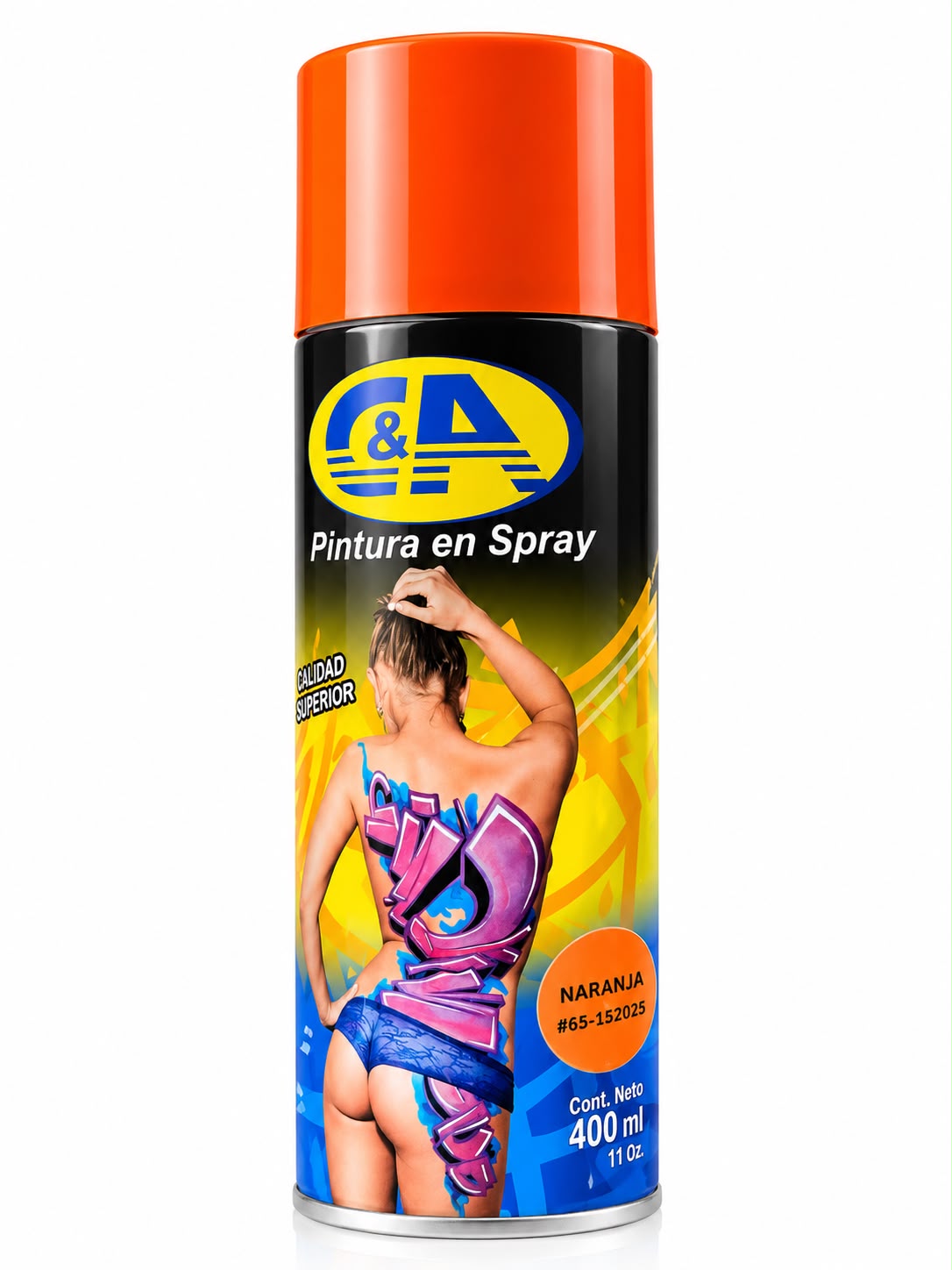 PINTURA EN SPRAY NARANJA